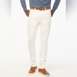 J. Crew Slim-fit flex jean in white 38x32